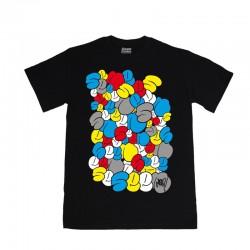 ALL OVER / BLACK T-SHIRT