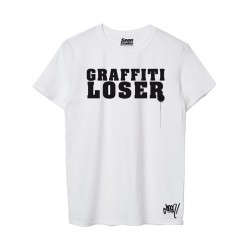 GRAFFITI LOSER / WHITE T-SHIRT